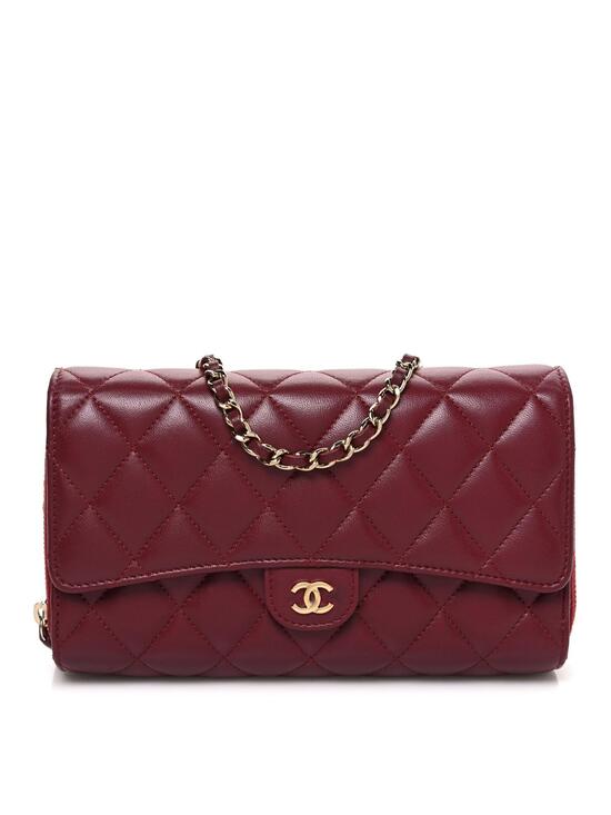 Chanel Handbags - Chanel Lambskin Quilted Phone Holder #321976C34B